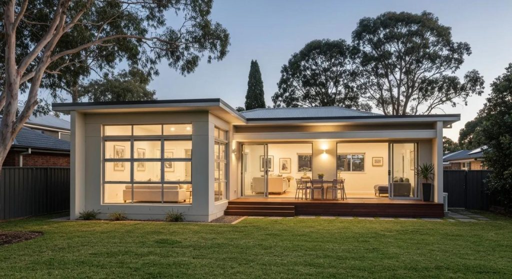 Cozy modern home in North Perth highlighting Eco Bead cavity wall insulation for energy efficiency